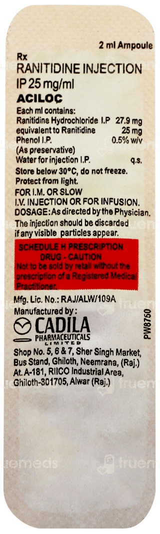 Aciloc Injection 2Ml